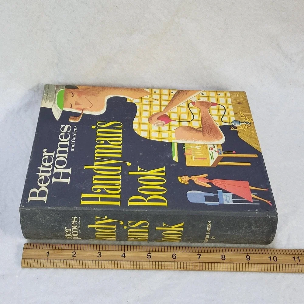 Better Homes and Gardens Handyman's Book VTG DIY‎ Repair Manual 1966 HC MCM